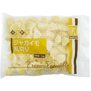 ジャガイモ乱切り 1kg 18085 ポテト ...の詳細画像1