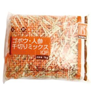 ゴボウ・人参千切りミックス 1kg 18383...の詳細画像1