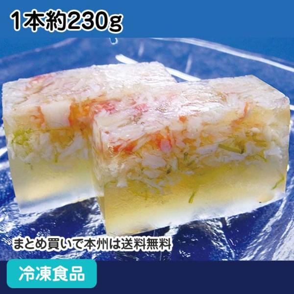 冷凍食品 業務用 蟹の煮こごり 1本約230g 18543 にこごりカニ かに 煮こごり 和惣菜