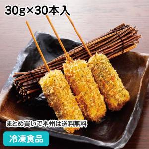 冷凍食品 業務用 いか磯辺串 30g×30本入 ★終売予定　18554 串揚 海鮮 和食揚げ物 串揚げ｜syokusai-netcom