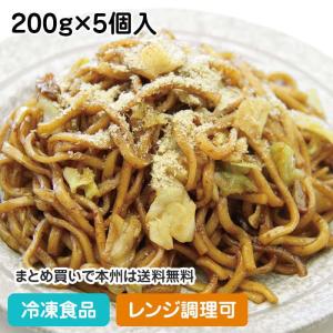 富士宮やきそば(新) 5食 200g×5個入 18907 具材付 電子レンジ調理可 和食 麺 ご飯｜syokusai-netcom