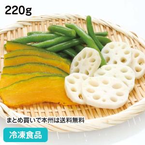 冷凍食品 業務用 天ぷら用野菜ミックス 220g 19532 かぼちゃ いんげん れんこん てんぷら 南瓜 蓮根