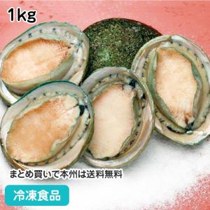 あわび(翡翠の瞳)グリーンリップ種 1kg 22442 鮑 天然...