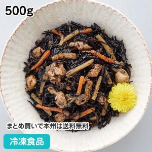 冷凍食品 業務用 和惣菜 五目ひじき煮 500g 23471 5品目 野菜 惣菜 湯煎 自然解凍 和食 岩谷産業｜syokusai-netcom