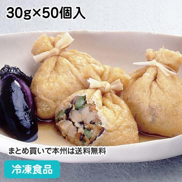 冷凍食品 業務用 五目巾着袋 30gX50個 27221 煮物 おでん 小鉢 惣菜 和食 和食惣菜 ...