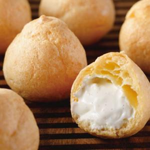 冷凍食品 業務用 生シュークリーム(プレーン) 1kg(約68個入)
