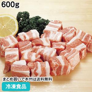 豚バラ肉角切り 500g 60007 焼肉 煮込み ポーク 豚肉｜syokusai-netcom