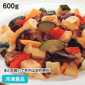 冷凍食品 業務用 地中海野菜グリルのミックス 600g 8272 じゃがいも ズッキーニ なす 赤パプリカ 黄パプリカ｜食彩ネットクール便