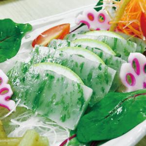 業務用 伊勢志摩あおさのりこんにゃく 約250g(カットなし) 13778 国産 蒟蒻 海苔 あおさ海苔