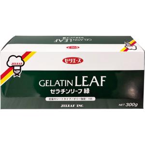 業務用 板ゼラチン 緑 300g 66048