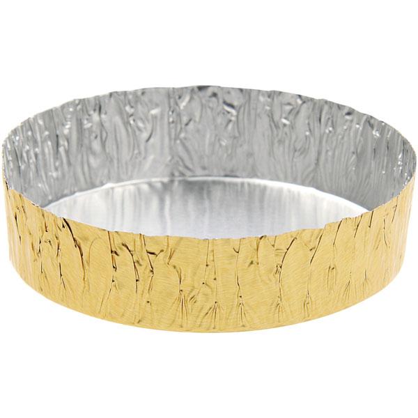 業務用 ガレット用アルミケース SRE-0617 (パイ60X19mm)  80枚 菓子包装 ベーキ...