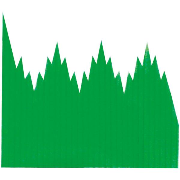 業務用 バラン 山型大 B色 1000枚入 1箱 Y003645 飲食消耗品 飾り バラン