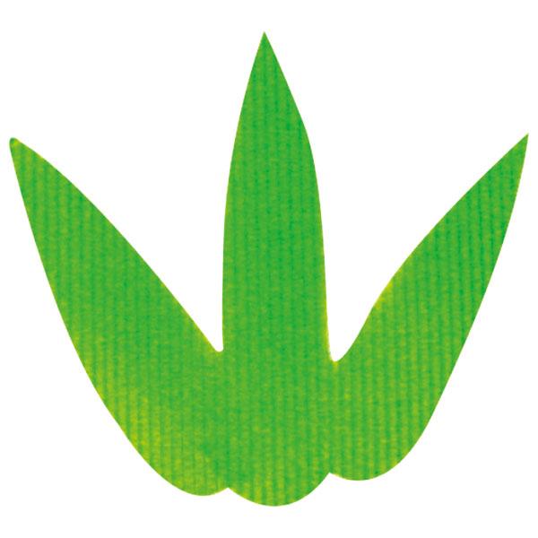 業務用 バラン 三枚笹小 C色 1000枚入 1箱 Y003652 飲食消耗品 飾り バラン