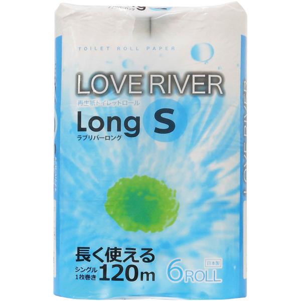 業務用 ラブリバーロング シングル 120m6R 108mm×120m巻(幅×長さ(1R)) 1袋(...