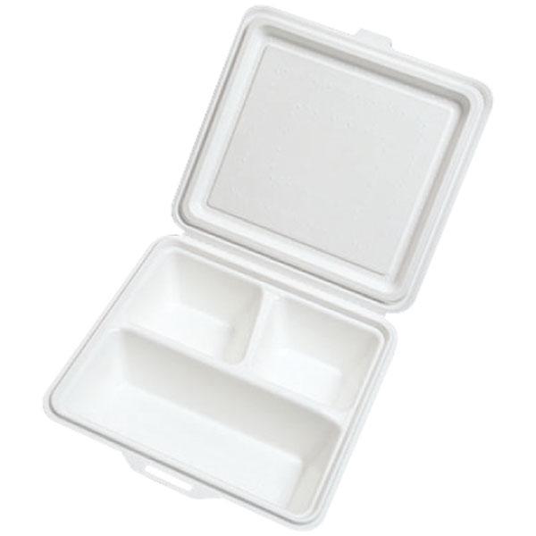 業務用 KM-53 ホワイト【エ】 25枚 Y014134 テイクアウトＢＯＸ