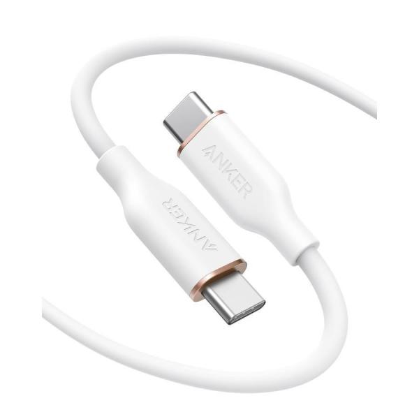 Anker PowerLine III Flow USB-C &amp; USB-C ケーブル Anker絡...
