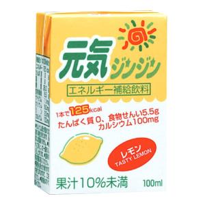 ヘルシーフード 元気ジンジン レモン 100ml×18本｜syoubei