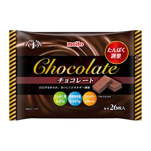 名糖 たんぱく調整チョコレート 136g 栄養補...の商品画像