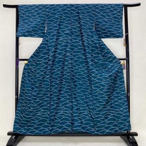 大島紬 泥大島紬 裄68cm 身丈167cm 前幅22.5cm 後幅30cm 9マルキ 洒落  