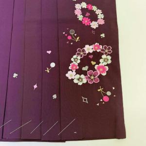 袴 2L size 紐下丈98cm 行灯袴 卒...の詳細画像1