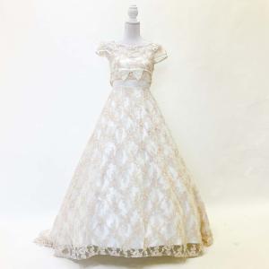 VALENTINO 美品△VALENTINO ヴァレンティノ フラワーレースデザイン  