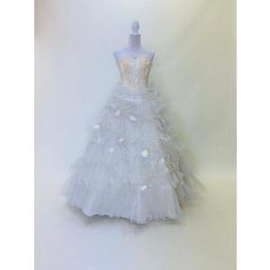 中古 ウェディングドレス プリンセス ホワイト 9号 W-333 : 祥美苑 