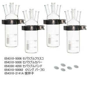 セパラブル反応容器セット200mL CP-400用 〔054300-4005〕｜syougarden