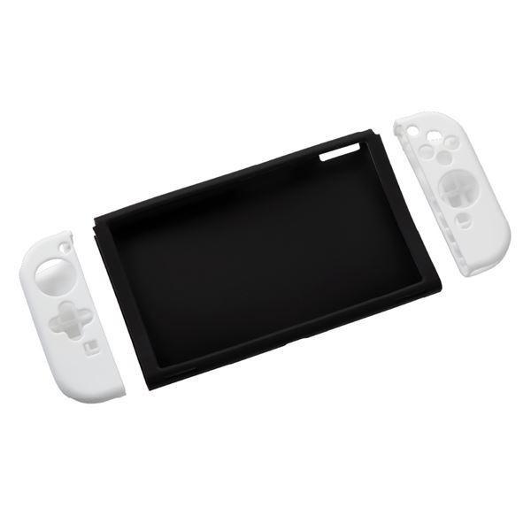 Digio2 SWITCH 有機ELモデル用 シリコンカバー セパレートタイプ ホワイト SZC-S...