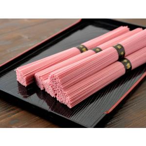 【絹肌の貴婦人】 紀州南高梅肉入 手延梅素麺 ...の詳細画像1