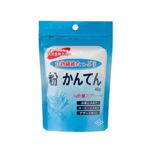 SYOUTOU　朝日 粉寒天４０ｇ 粉かんてん　寒天パウダー　洋菜　テングサ　紅藻　植物性　凝固剤　...