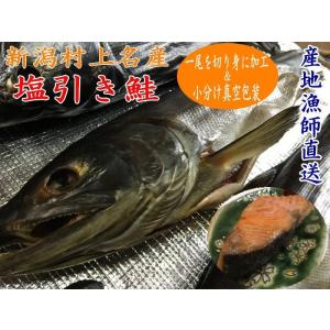 塩引き鮭３キロ台 新潟県村上市から産地直送でお取り寄せ