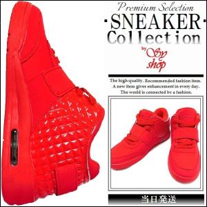 スニーカー メンズ レディース 靴 赤 黒 スタッズ ハイカットスニーカー エア ワントーン ストリート バッシュ ベロクロ ラグスト Yz041 Shoes1 アクセサリー倉庫silver Yard Shop 通販 Yahoo ショッピング