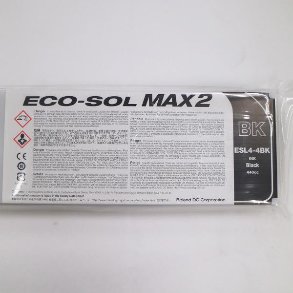 ECO-SOL MAX2インク（ブラック） 440ml ESL4-4BK　ローランド