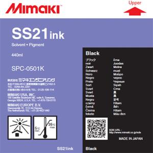 Mimaki　SS21インク　ブラック　440ml　ミマキ　在庫品　当日出荷（SPC-0501K）