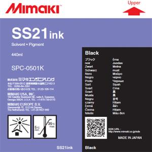 SS21 ソルベントインクカートリッジ ブラック 440ml SPC-0501K｜Mimaki純正 ...