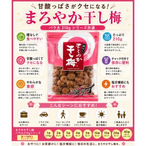 まろやか干し梅 バラ大 210g 1袋 種なし...の詳細画像1