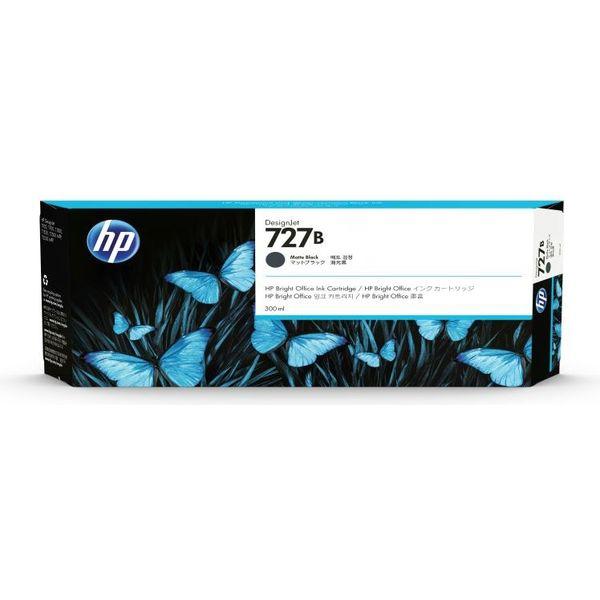HP727B インクカートリッジ 300ml マットブラック 3WX19A