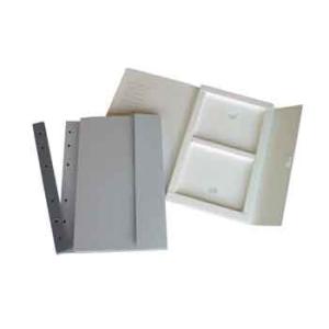 エコメディアファイル　A4　グレー　５冊入　EMFA4G