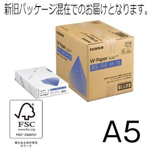 富士フイルムビジネスイノベーション　W-Paper　Ａ５　500枚×10冊 ZGAA1355