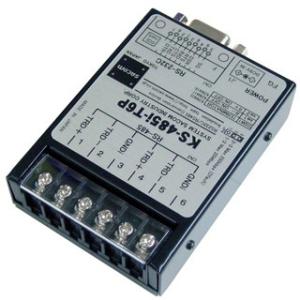 KS-485i-T6P　RS232C⇔RS485変換ユニット【絶縁タイプ】(ACアダプタ仕様)