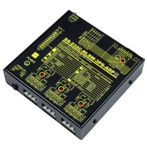SS-232C-RLSW-3PS-ADP RS232Cリレースイッチユニット[独立3ch](ACアダプタ仕様)