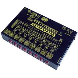 SS-232C-RLSW-8PM-ADP　RS232Cリレースイッチユニット[独立8ch]【絶縁】[...