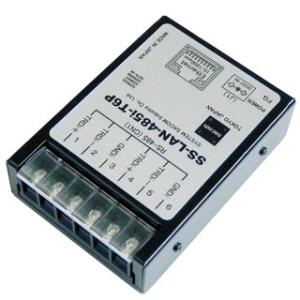SS-LAN-485i-T6P　LAN(Ethernet)⇔RS485変換ユニット【絶縁仕様】(AC...