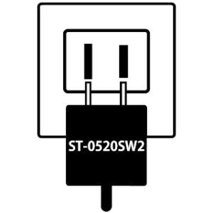 ST-0520SW2 USB-PIO用　補助用AC電源[外部電源]　ST-0510SW　後継品