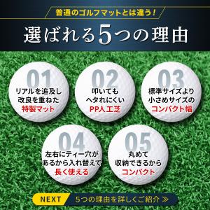 ゴルフマット 大型 ゴルフ 練習 マット 素振...の詳細画像4