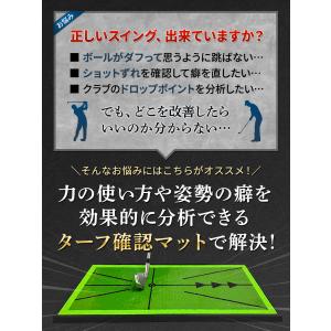 ディボットプロマット ゴルフマット ゴルフ 練...の詳細画像5