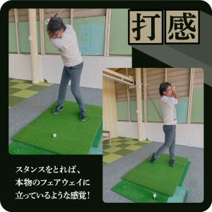 ゴルフマット 大型 100×150cm PGA...の詳細画像4