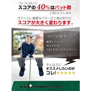 パター練習レール ゴルフ 練習 ゴルフ練習用品...の詳細画像2