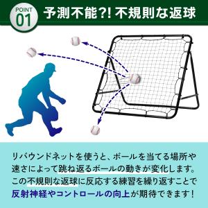 リバウンドネット サッカー 野球 リバウンダー...の詳細画像5