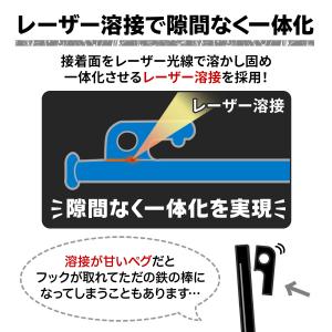 ペグ 20cm 16本セット 強靭 スチールペ...の詳細画像5